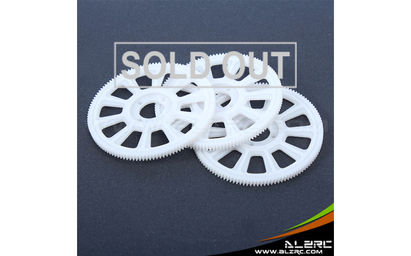 ALZRC - Devil 450 121T Slant Thread Main Drive Gear - White